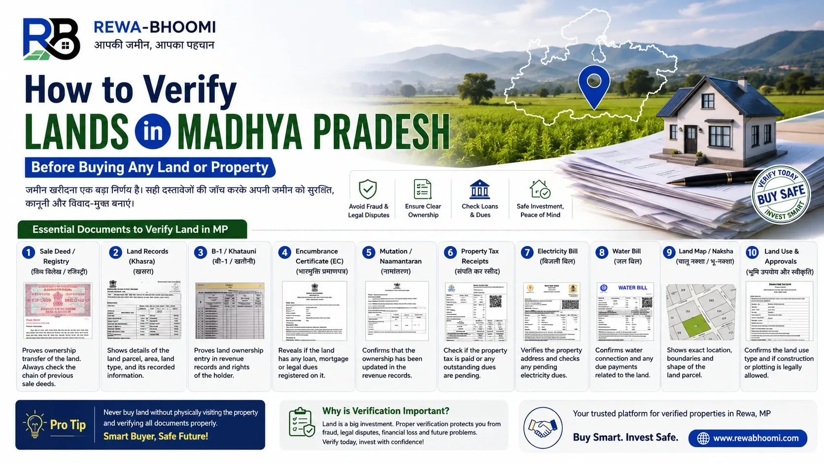 How to buy and view plots online in Rewa